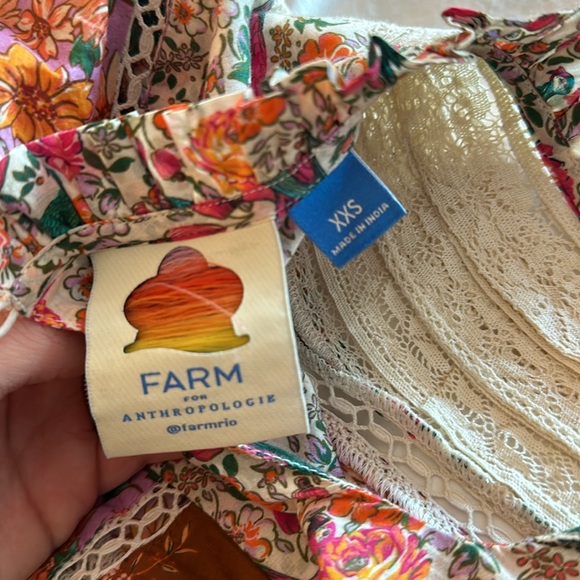 Farm Rio ruffle patterned top - Picture 5 of 5